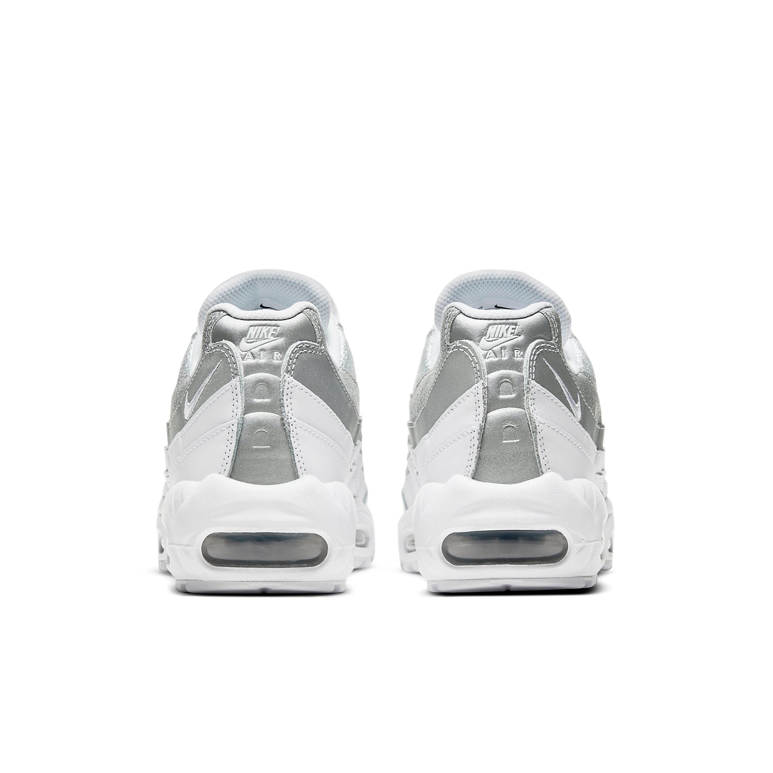 (WMNS) Nike Air Max 95 'White Metallic Silver' DH3857-100