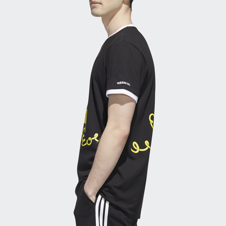 adidas neo Disney Sports Short Sleeve Black GJ5632