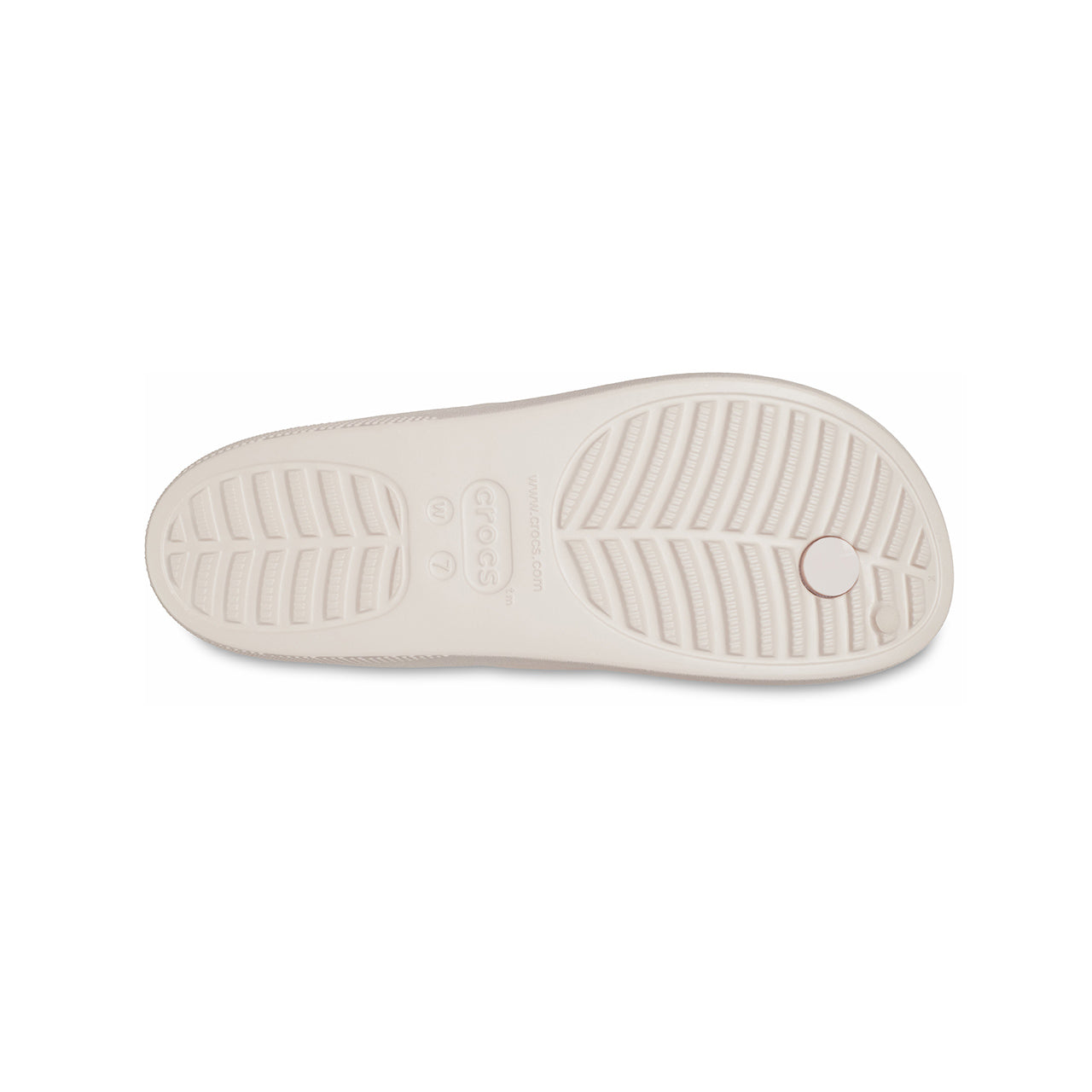 (WMNS) Crocs Classic Platform Flip 'White' 207714-6UR