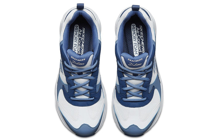 Skechers D'Lites Airy 'White Light Blue' 666117-WLB