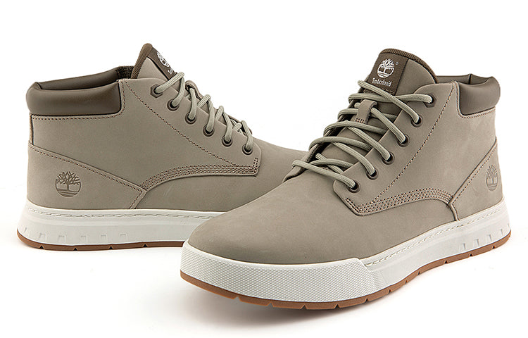 Timberland Maple Grove Leather Chukka Boots 'Light Taupe Nubuck' A674NW
