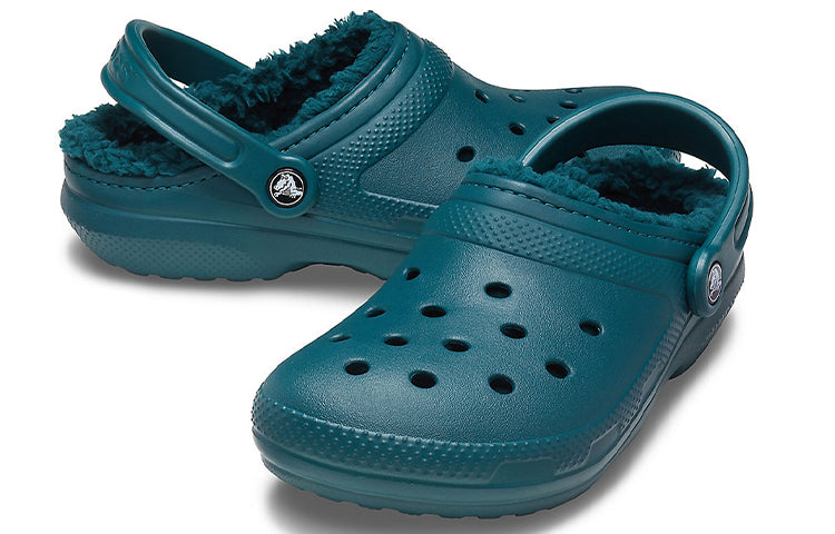Crocs Classic Shoes Unisex Green Slippers 203591-375