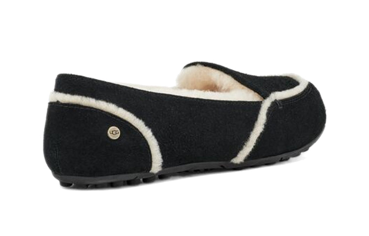 (WMNS) UGG Hailey Loafer 'Black' 1127441-BLK