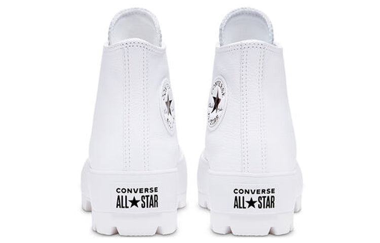 (WMNS) Converse Chuck Taylor All Star Lugged Leather High 'White' 567165C