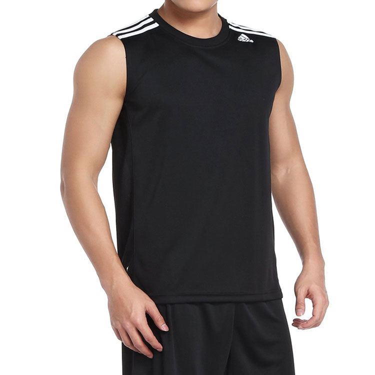adidas All World Sleeveless Knitted Vest Men Black F84546