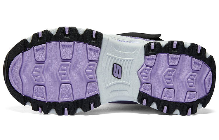 (GS) Skechers Winter Comfy Boots 'Black Purple' 664200L-BKLV