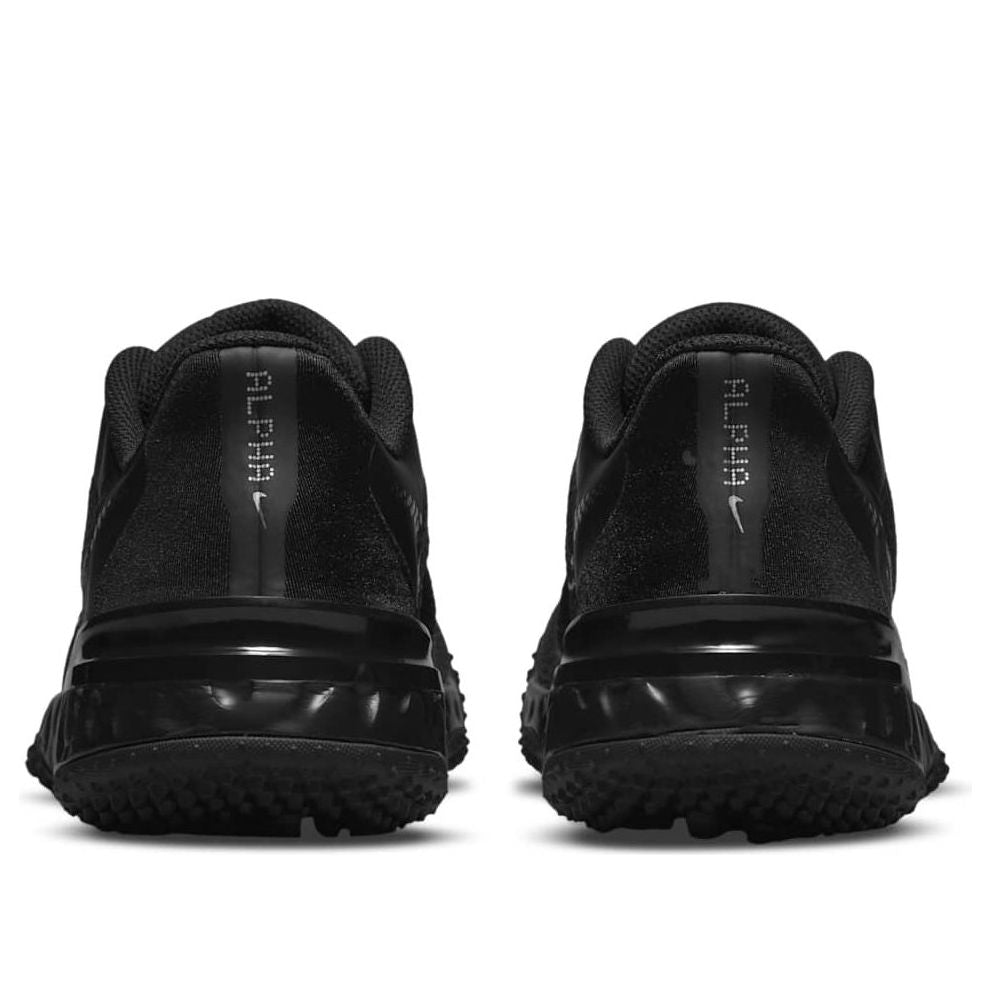 (WMNS) Nike Alpha Huarache Elite 3 Turf 'Black Metallic Dark Grey' CU8403-005