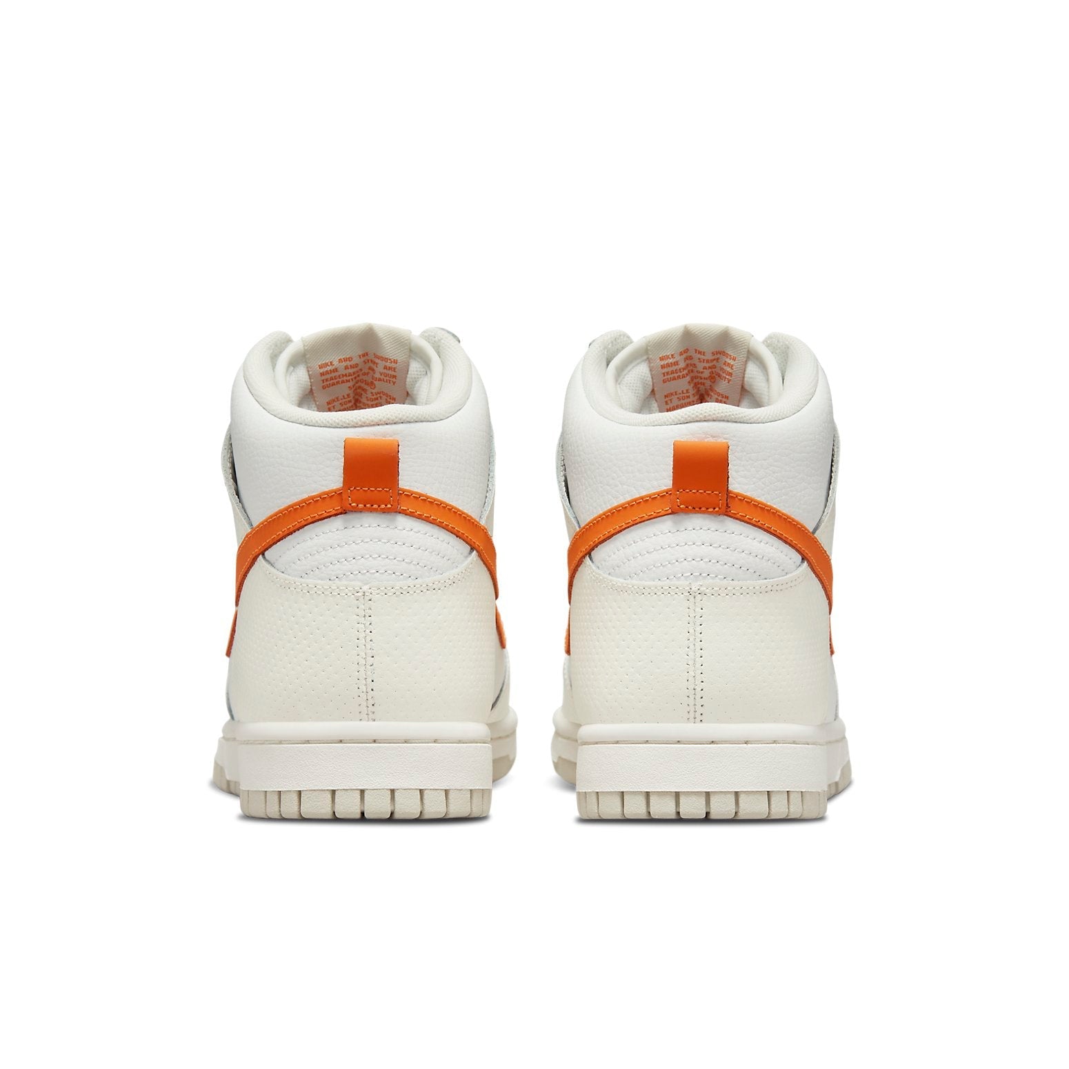 (WMNS) Nike Dunk High 'White Magma Orange' DV6986-100