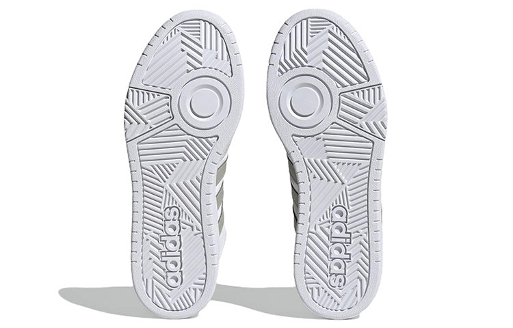 adidas Hoops 3.0 Mid 'White Metal Grey' HP7940