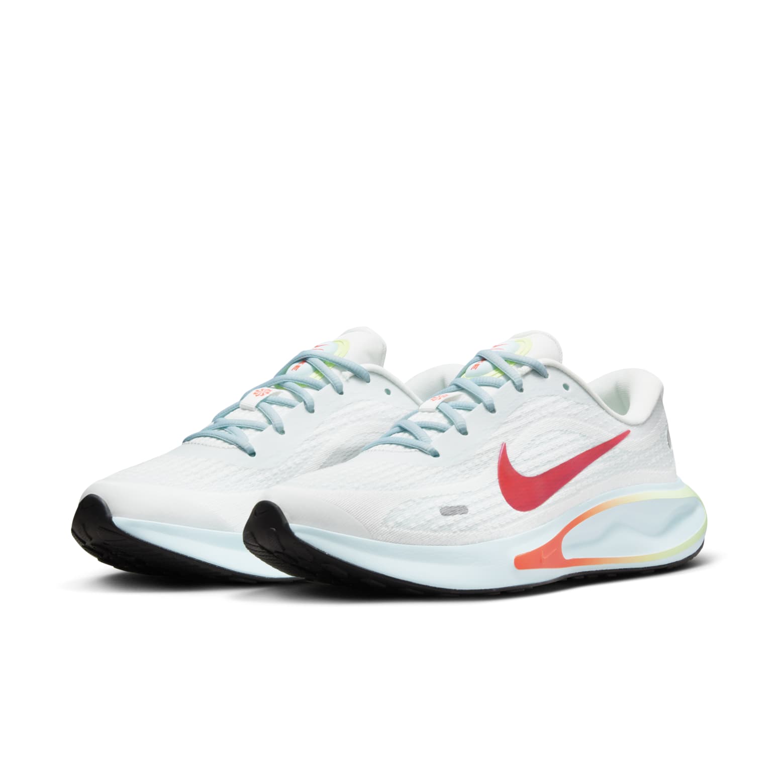 (WMNS) Nike Journey Run 'Summit White Bright Crimson' FJ7765-101