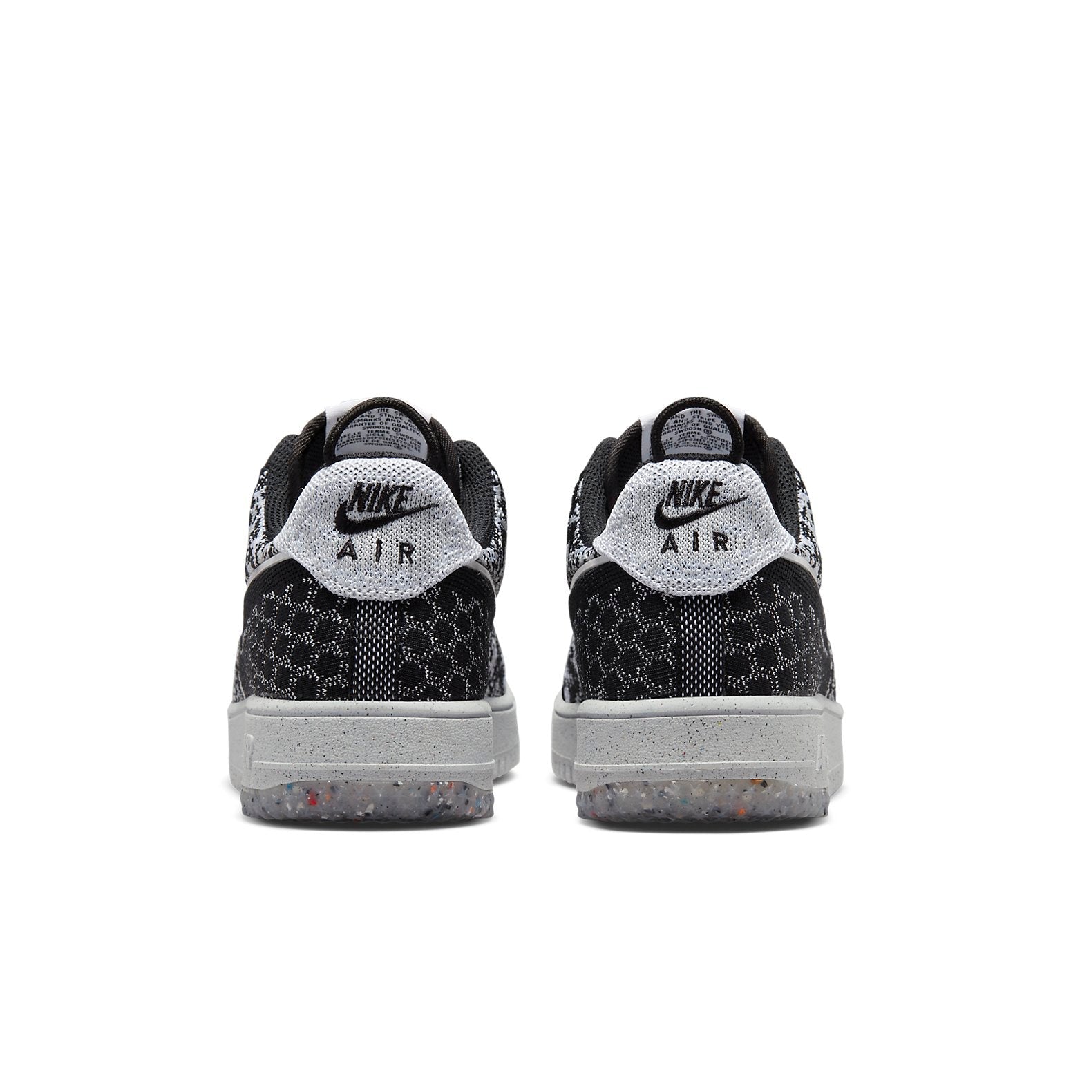 Nike Air Force 1 Crater Flyknit Next Nature 'Black White' DM0590-001