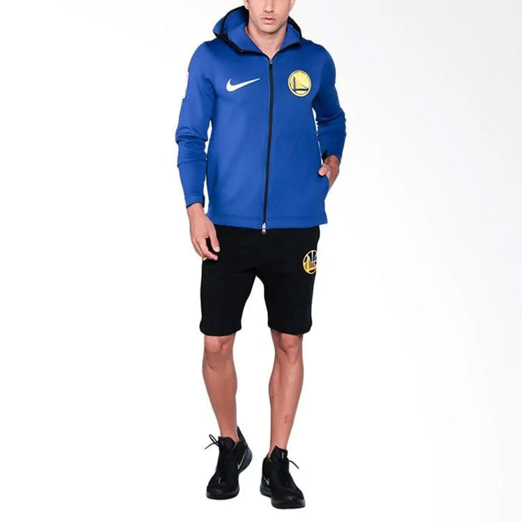 Nike THERMA FLEX SHOWTIME NBA Warrior Jacket Player Edition Blue 899841-495