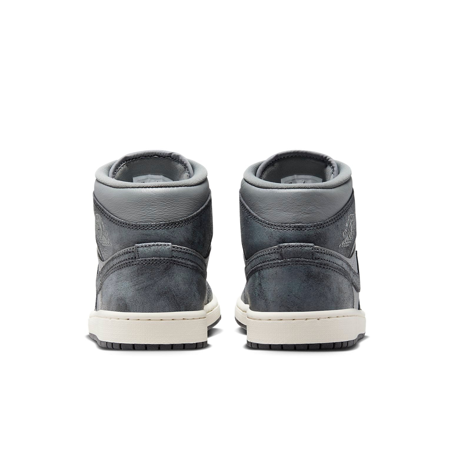 (WMNS) Air Jordan 1 Mid 'Distressed Smoke Grey' FJ3448-001