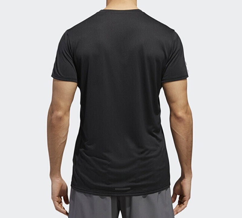 adidas Climalite Running Gym Short Sleeve Black DM1665