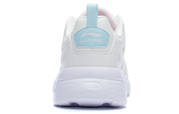 (WMNS) Li-Ning Running 'White Soft Pink Blue' ARSR054-2