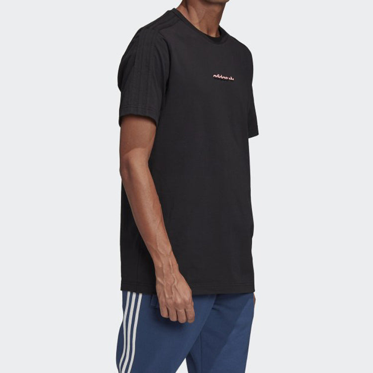 adidas originals Flame Printing Short Sleeve Black GK5904