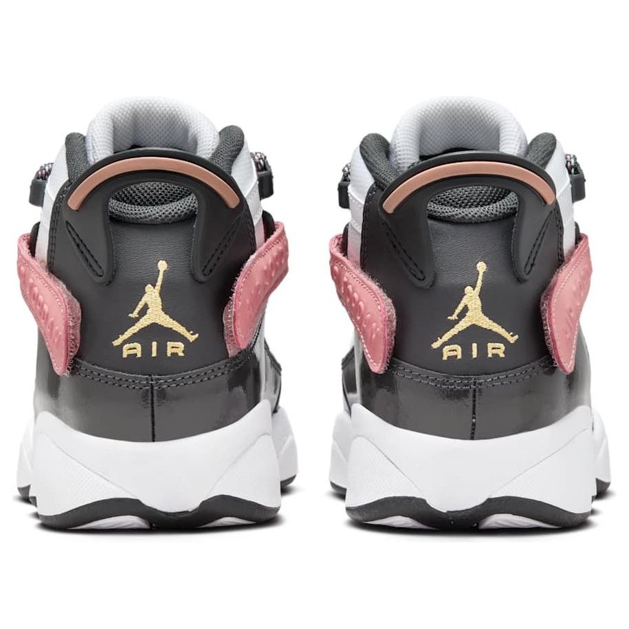 (GS) Air Jordan 6 Rings 'White Red Stardust Vapor Green Anthracite' DV3178-101