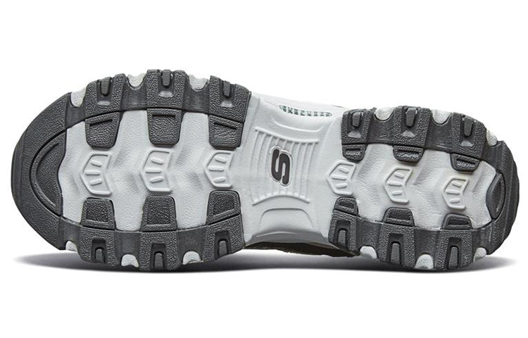 (WMNS) Skechers D'Lites 'Grey Beige' 9999196-CHAR