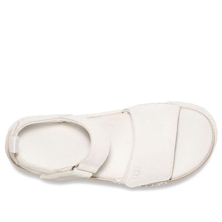 (WMNS) UGG Goldenstar Flatform Sandal 'White' 1117954-WHT