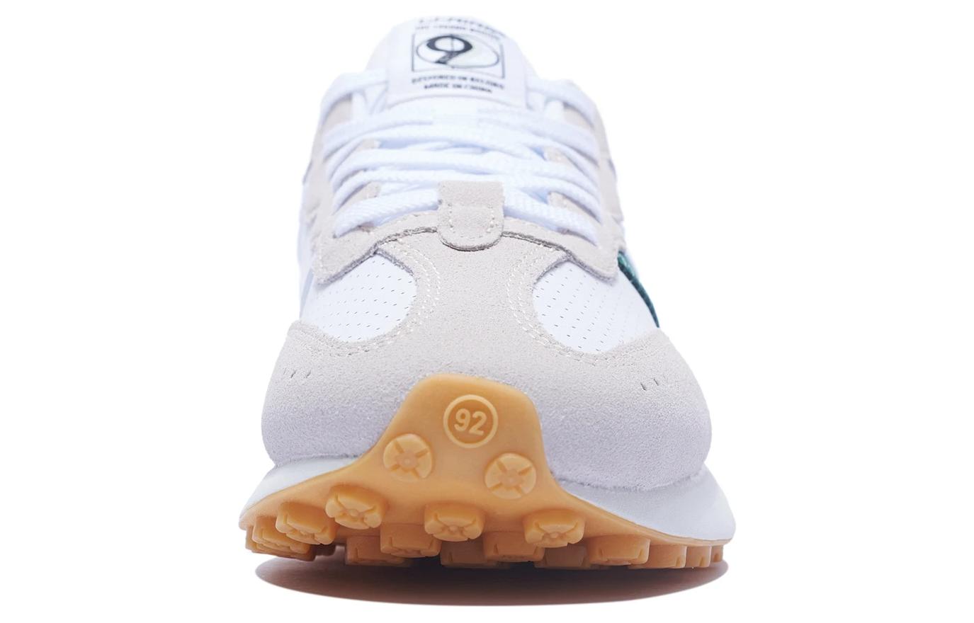 Li-Ning Cosmos Classic Trainers Retro Walking Shoes 'White Beige Teal' AGCT048-1