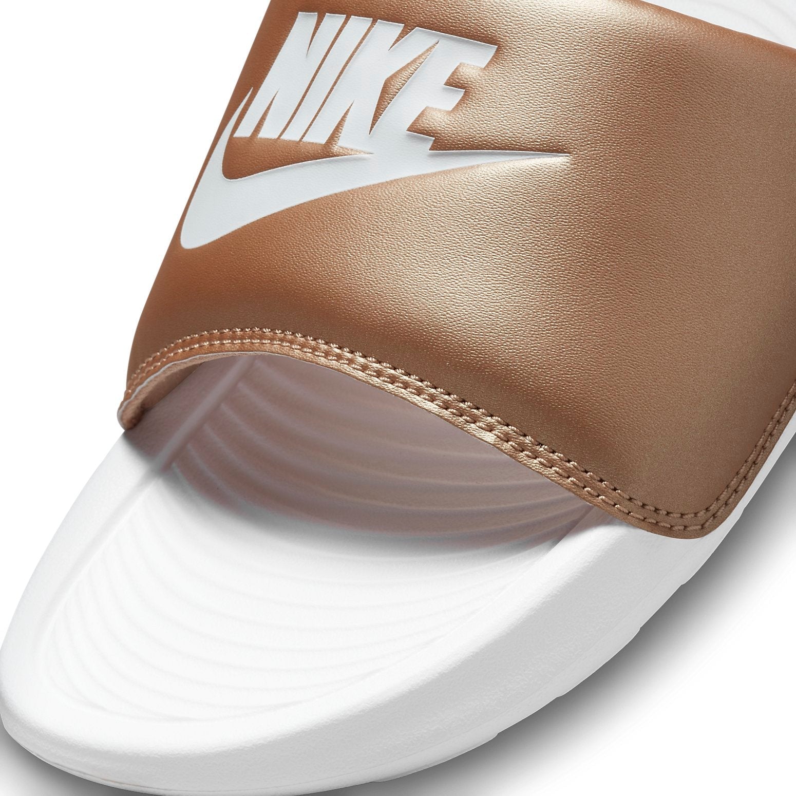 (WMNS) Nike Victori One Slide 'Metallic Red Bronze' CN9677-900