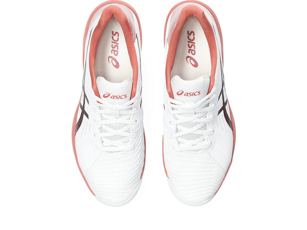 (WMNS) ASICS Solution Swift FF 'White Red' 1042A197-106