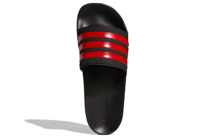 adidas Adilette Cloudfoam 'Black Scarlet' EG1884