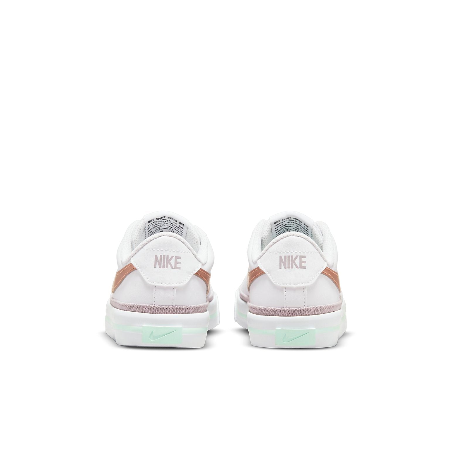 (GS) Nike Court Legacy 'White Metallic Red Bronze' DA5380-112