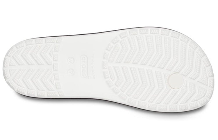 (WMNS) Crocs Crocband Flip-Flops 'White' 206100-100