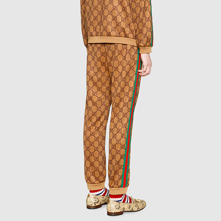 Gucci GG Technical Jersey Jogging Pant 'Brown' 523489-X9V35-2035