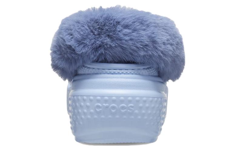 (GS) Crocs Stomp Lined Clog 'Calcite Blue' 208546-4NS
