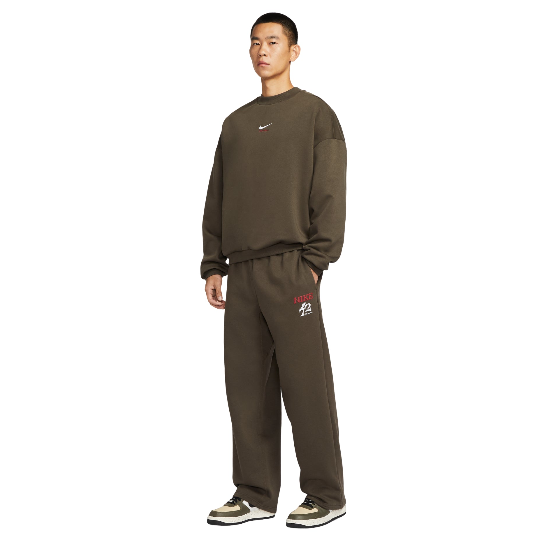 Nike Athletic Casual Pants 'Dark Brown' IQ3820-212
