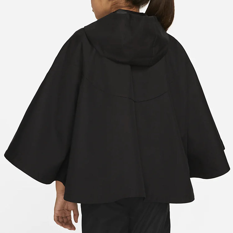 (GS) Nike Sportswear Kids Pack Loose waterproof Hooded Jacket Boy Girls Black DM8527-010