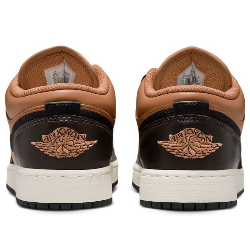 (GS) Air Jordan 1 Low SE 'Flax Baroque Brown' HQ3604-201
