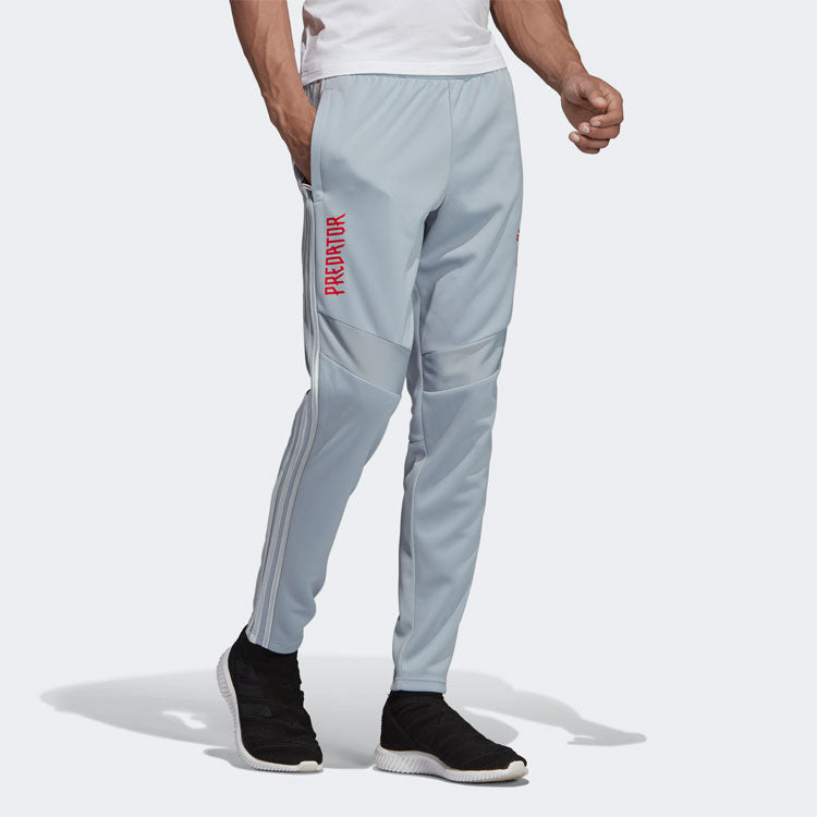 Men's adidas Tiro Pre Db Pnt Pred David Beckham Soccer/Football Casual Sports Pants/Trousers/Joggers Light Gray DZ8736