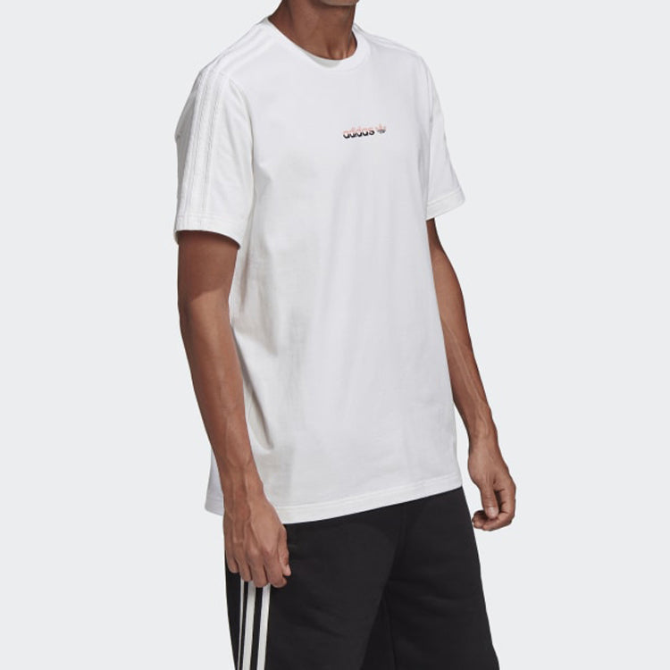 adidas originals Flame Printing Short Sleeve White GK5905