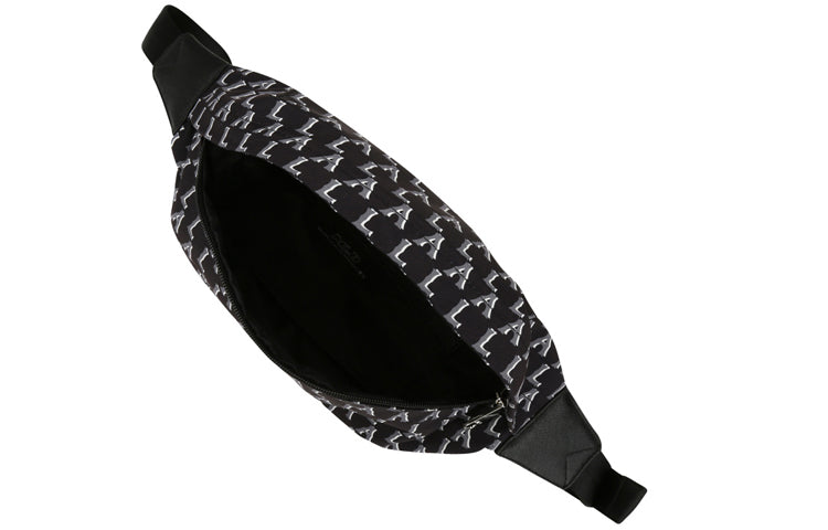 MLB Monogram Series LA Los Angeles Dodgers Retro Printing fanny pack Black 32BGC4011-07L