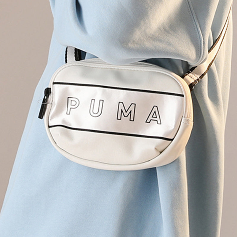 (WMNS) PUMA Core Style Cat X-body Bag 'White Black' 077391-02