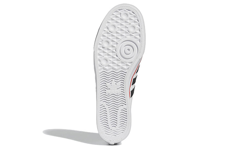 adidas Nizza 'White Vivid Red' GX6093