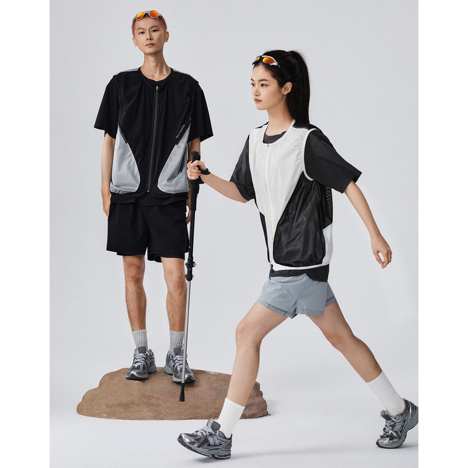 New Balance Vest With Mesh Pocket Asia Sizing 'Black' NJE25081-BK