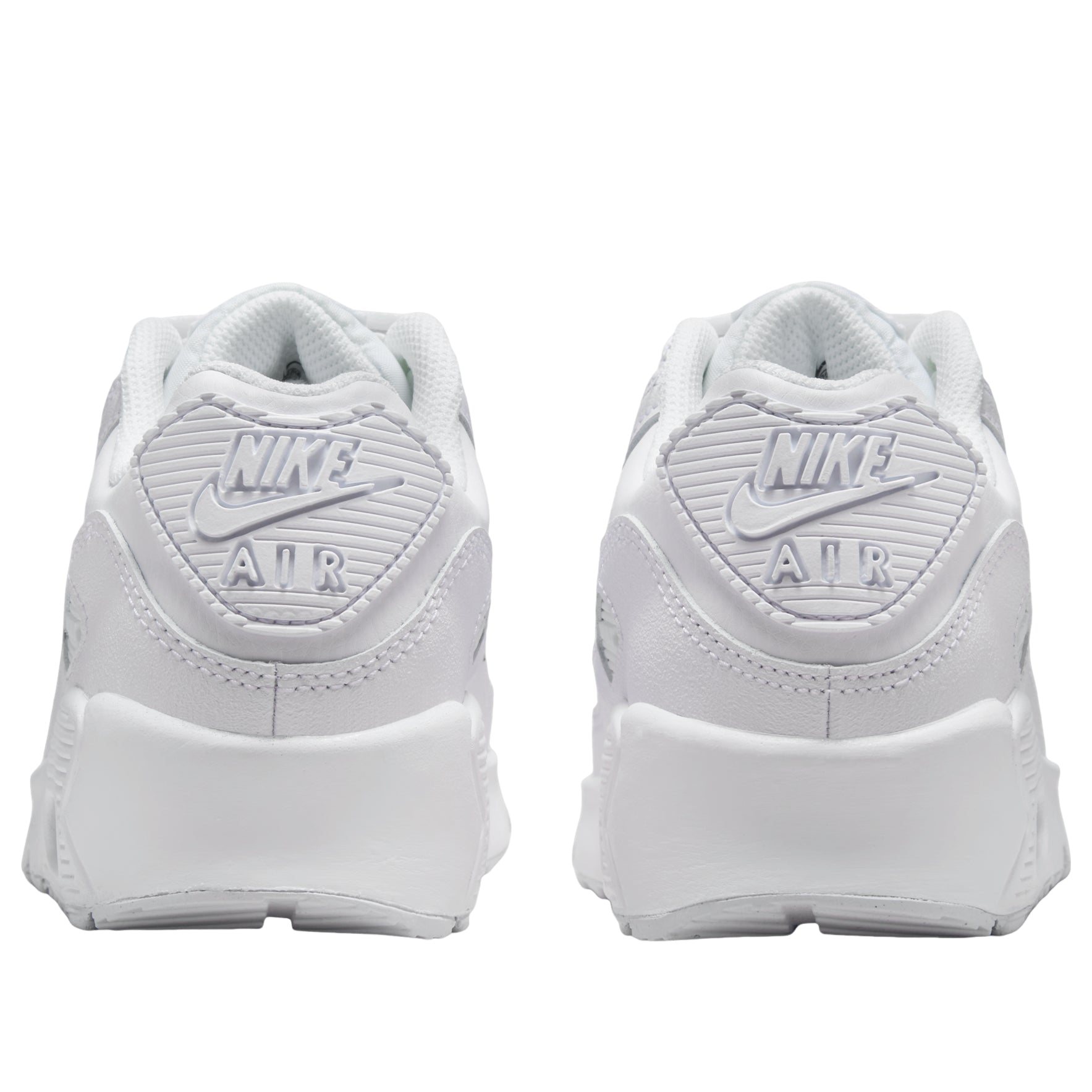 (GS) Nike Air Max 90 LTR 'White Metallic Silver' CD6864-133
