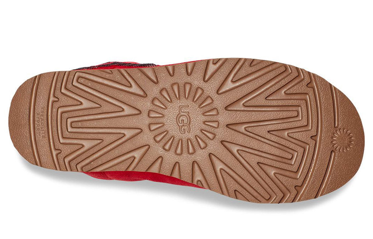 (WMNS) UGG Classic Mini Star Snow Boots Red 1108909-RBRD