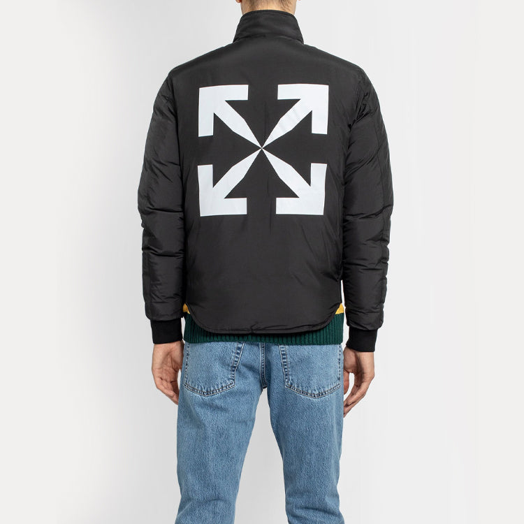 Off-White Arrows Motif Reversible Puffer Jacket OMED024E20FAB0011001