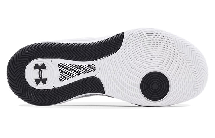(WMNS) Under Armour HOVR Block City 'White Black' 3023709-101