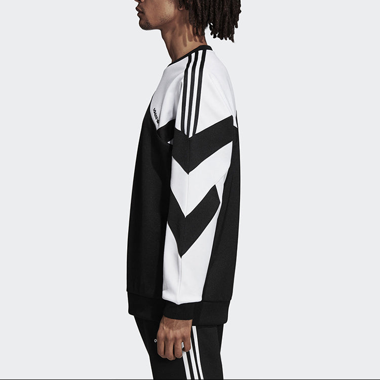 adidas originals Palmeston Crew Round Neck Long Sleeves Black DJ3455