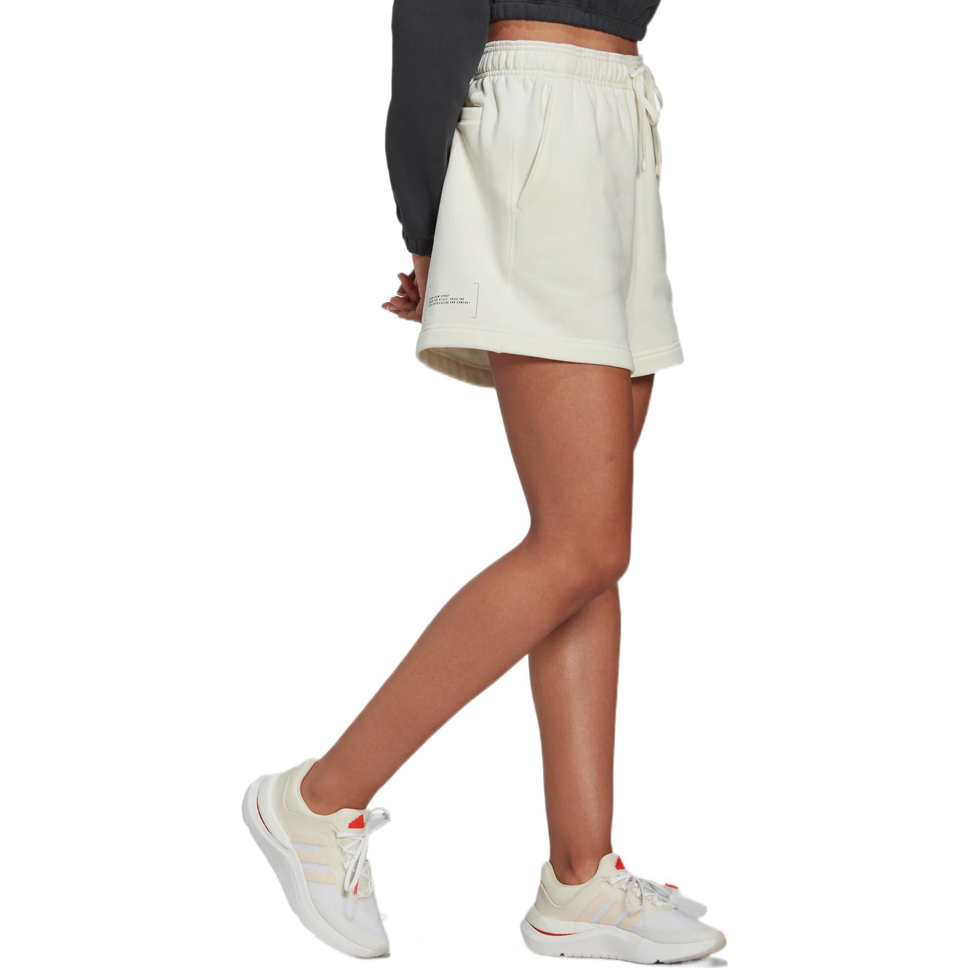 (WMNS) adidas Sweat Shorts Asia Sizing 'White' HM2872