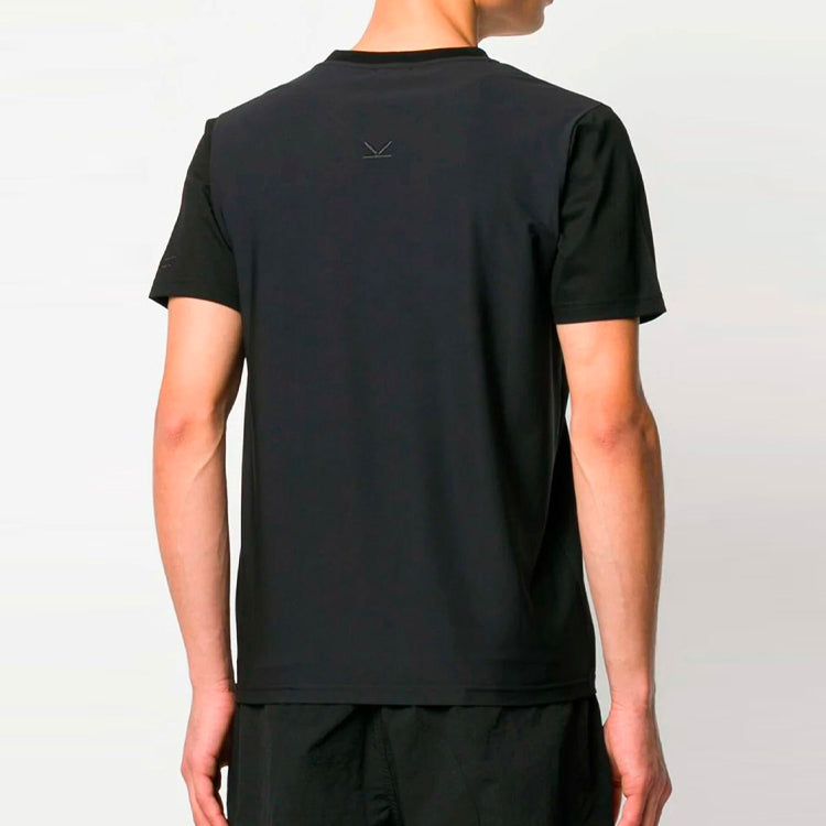 Men's KENZO Round Neck Short Sleeve Black FA55TS0824BE-99