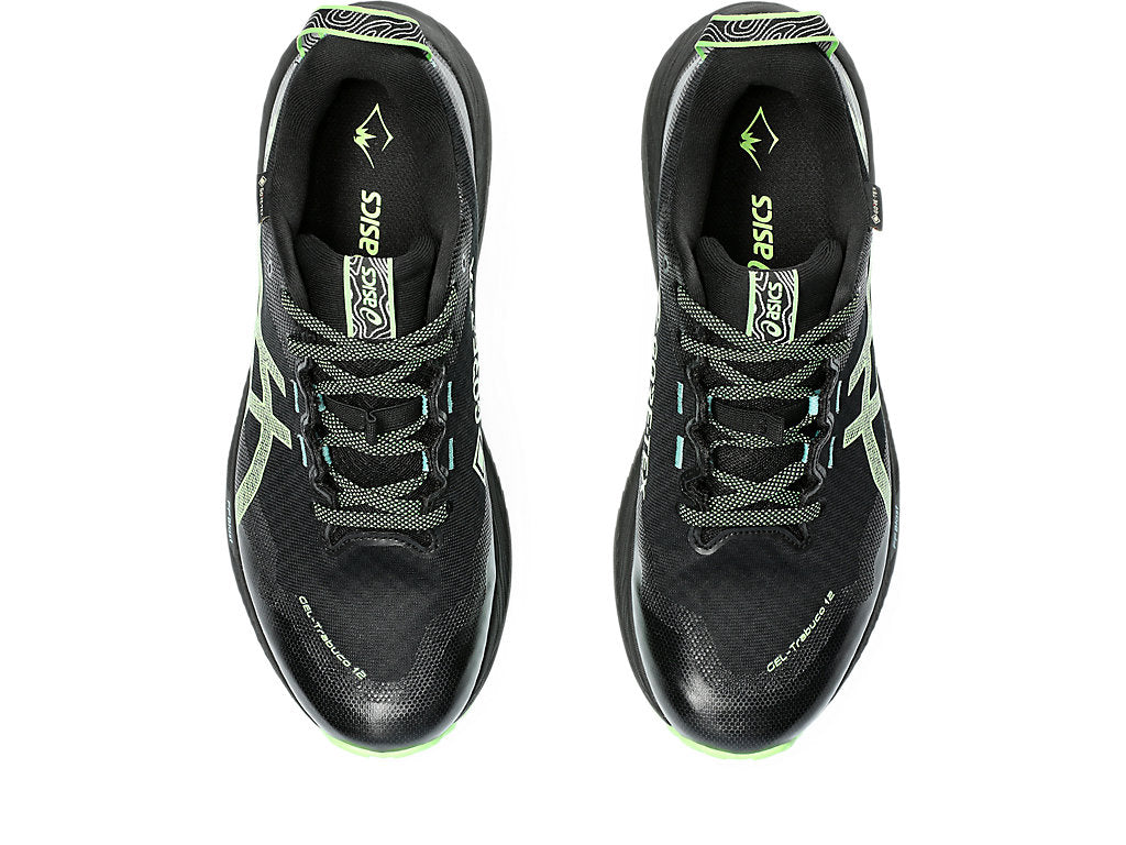 ASICS Gel-Trabuco 12 Gore-Tex 'Black Illuminate Green' 1011B801-001