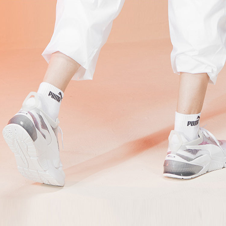 PUMA Sneaker Socks 3 pack 'White Black' 100002945-003