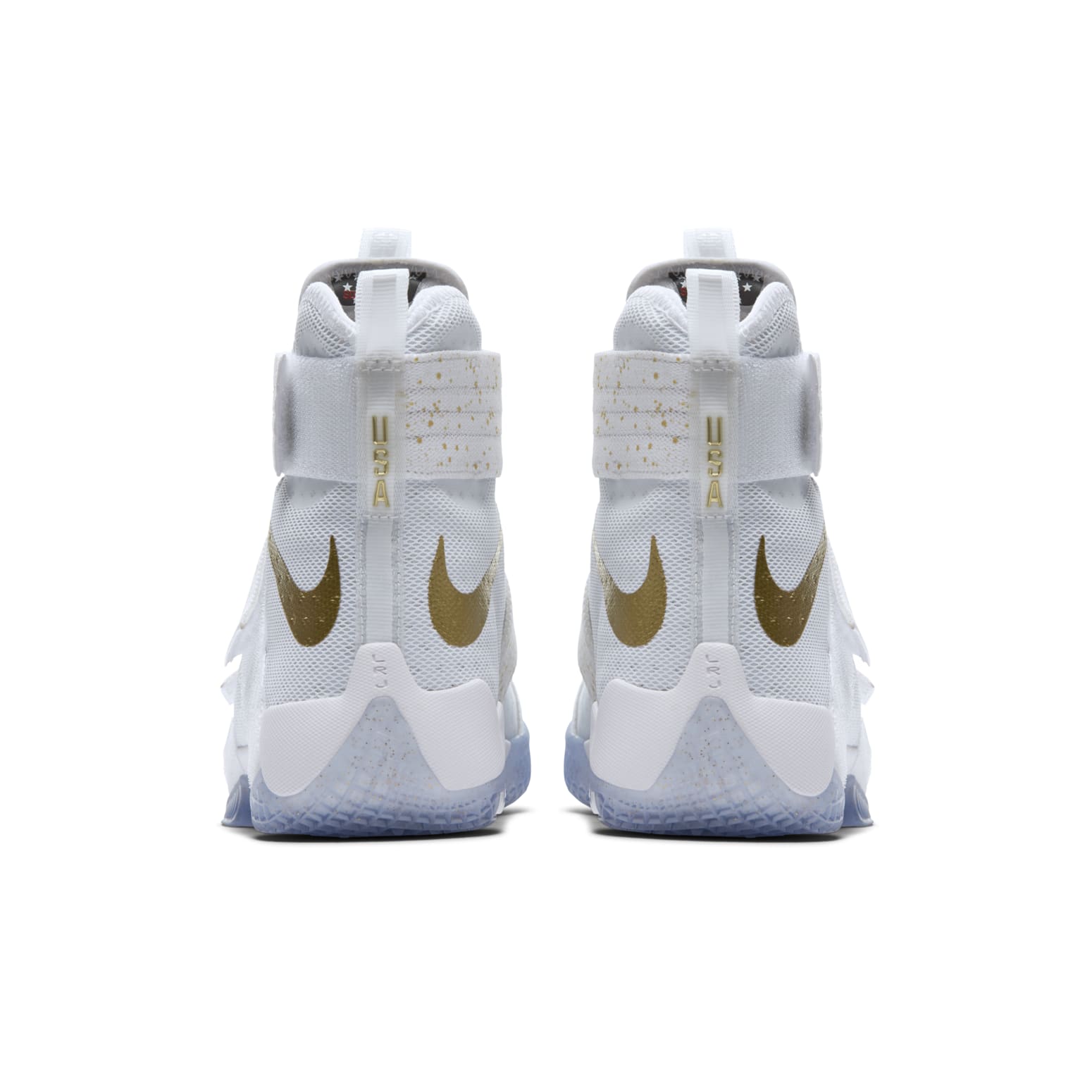 Nike LeBron Zoom Soldier 10 'Gold Swoosh' 883333-174